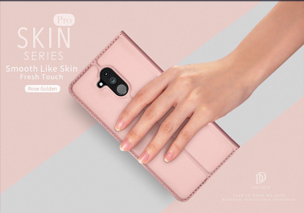 Dux Ducis Huawei Mate 20 Lite Bookcase Hoesje Roze afbeelding 8