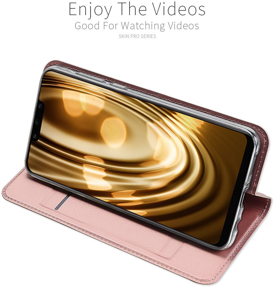 Dux Ducis Huawei Mate 20 Lite Bookcase Hoesje Roze afbeelding 9