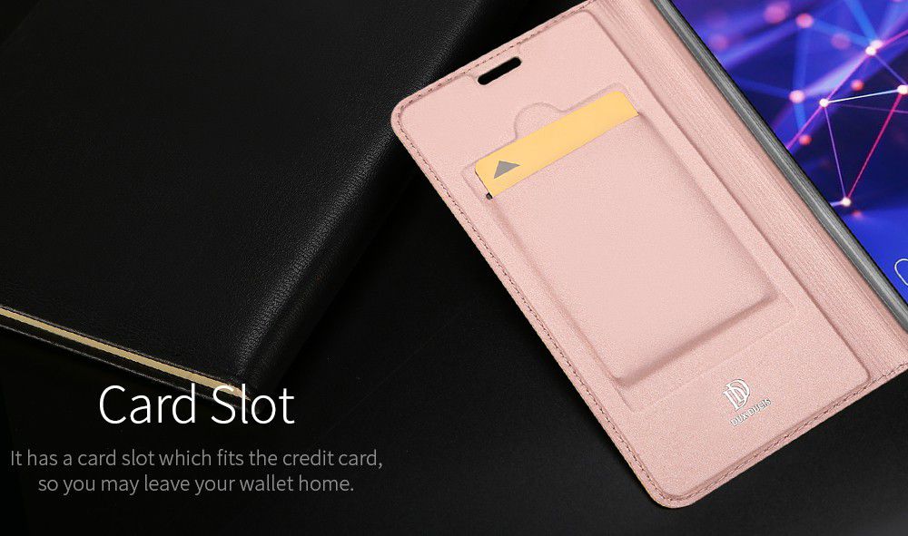 Dux Ducis Huawei Mate 20 Lite Bookcase Hoesje Roze afbeelding 12
