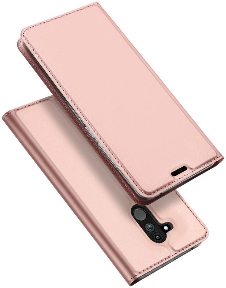 Dux Ducis Huawei Mate 20 Lite Bookcase Hoesje Roze afbeelding 4