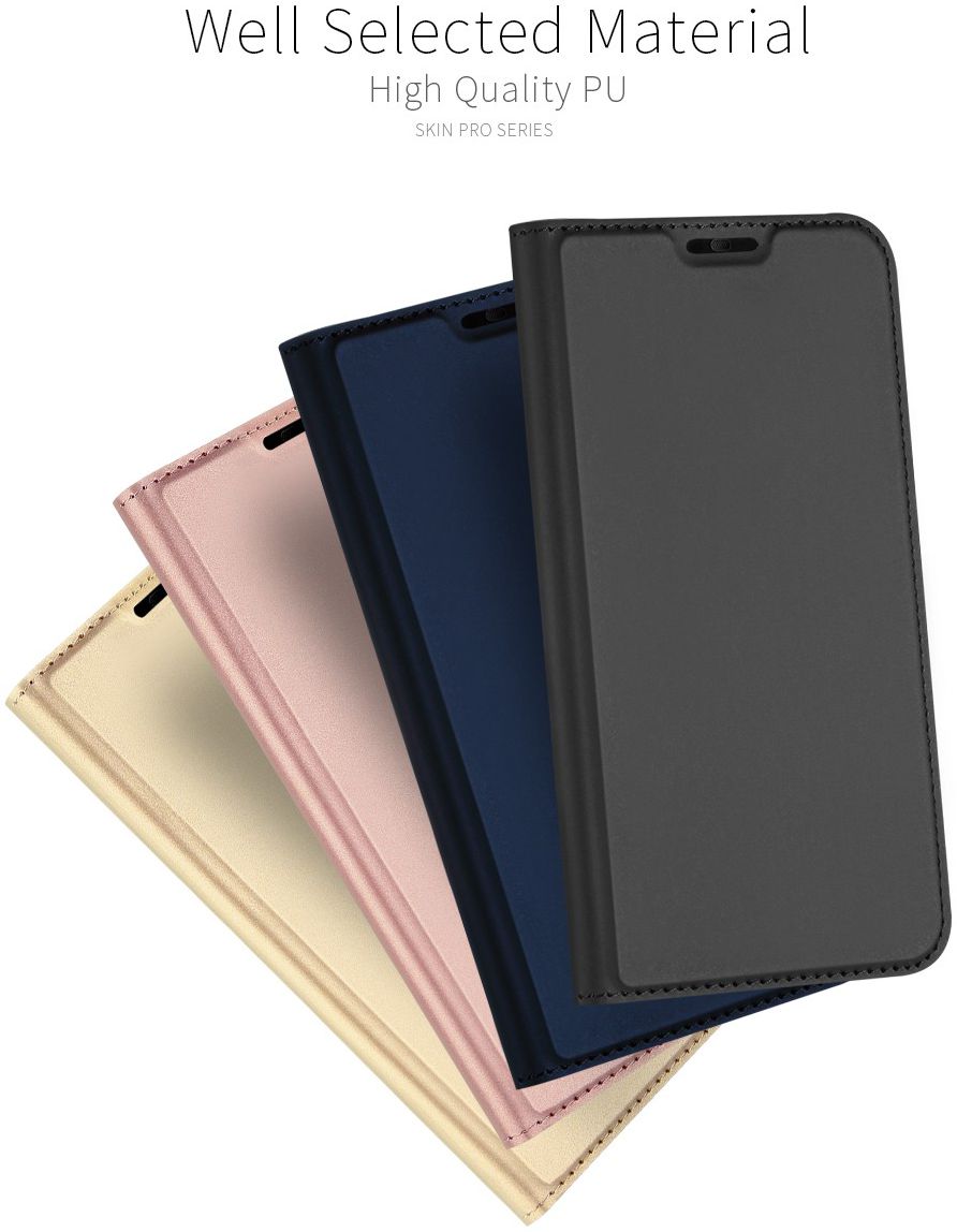 Dux Ducis Huawei Mate 20 Lite Bookcase Hoesje Goud afbeelding 9
