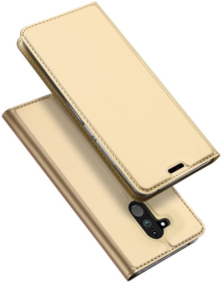 Dux Ducis Huawei Mate 20 Lite Bookcase Hoesje Goud afbeelding 5