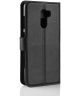 Xiaomi Pocophone F1 Lederen Wallet Stand Hoesje Zwart