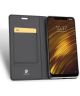 Dux Ducis Xiaomi Pocophone F1 Premium Bookcase Hoesje Zwart