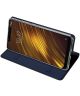 Dux Ducis Xiaomi Pocophone F1 Premium Bookcase Hoesje Blauw