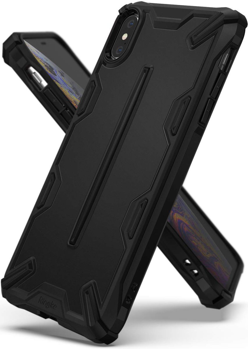 Ringke Dual X Apple iPhone XS Max Hoesje Zwart afbeelding 1