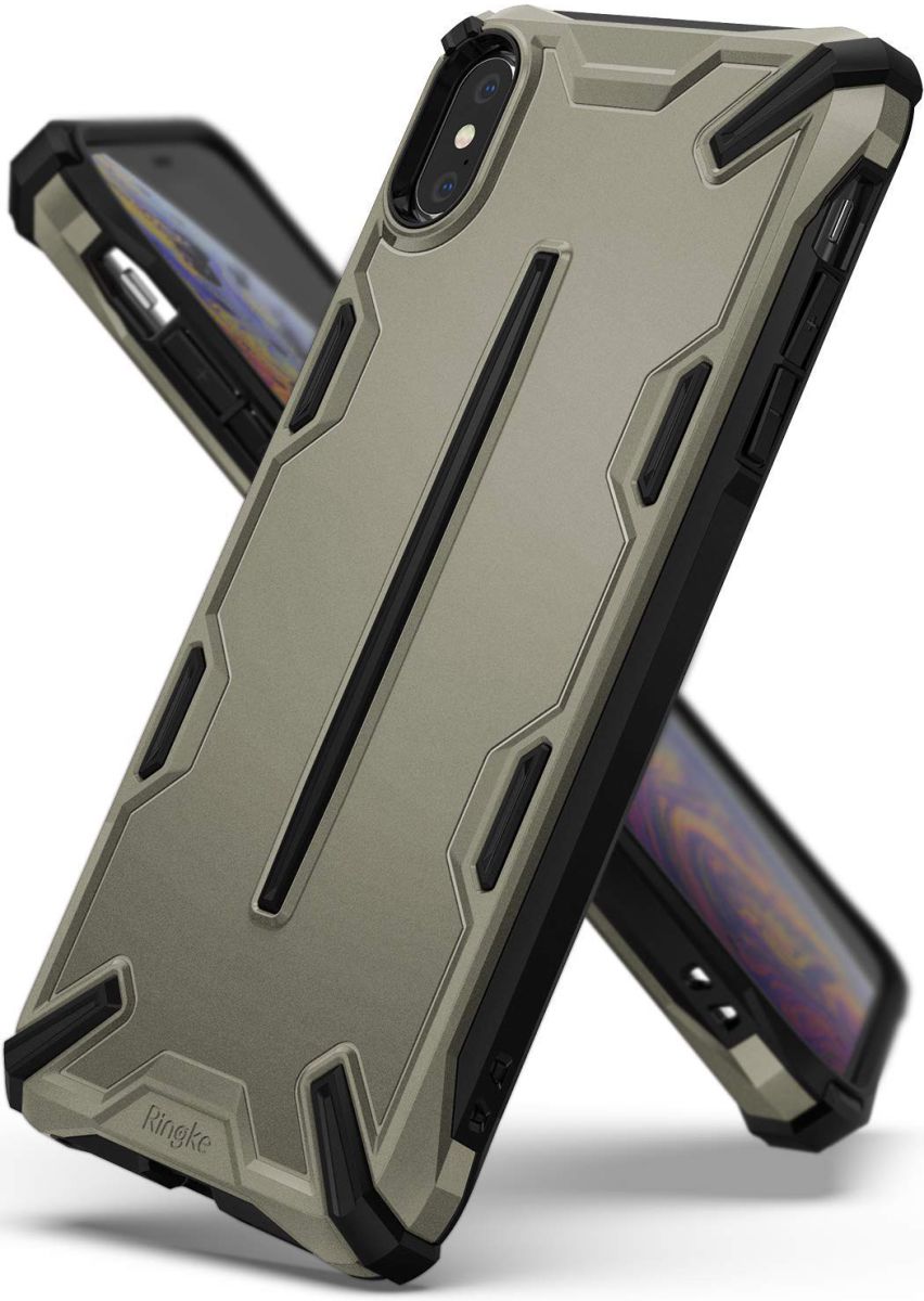 Ringke Dual X Apple iPhone XS Max Hoesje Brons afbeelding 1
