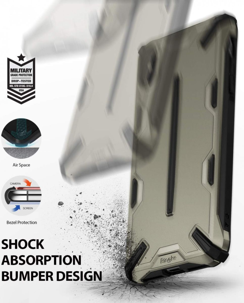 Ringke Dual X Apple iPhone XS Max Hoesje Brons afbeelding 7