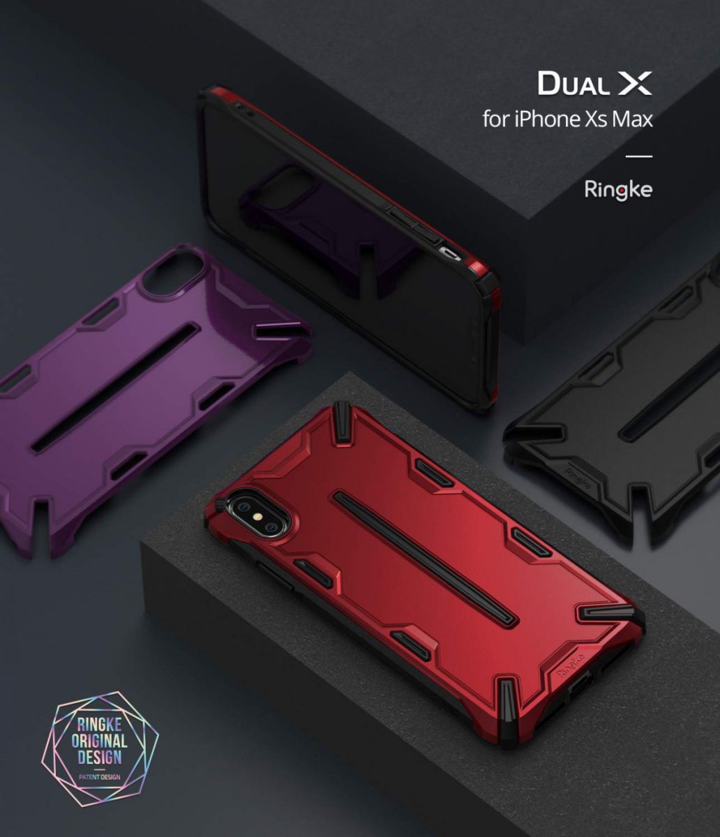 Ringke Dual X Apple iPhone XS Max Hoesje Brons afbeelding 8