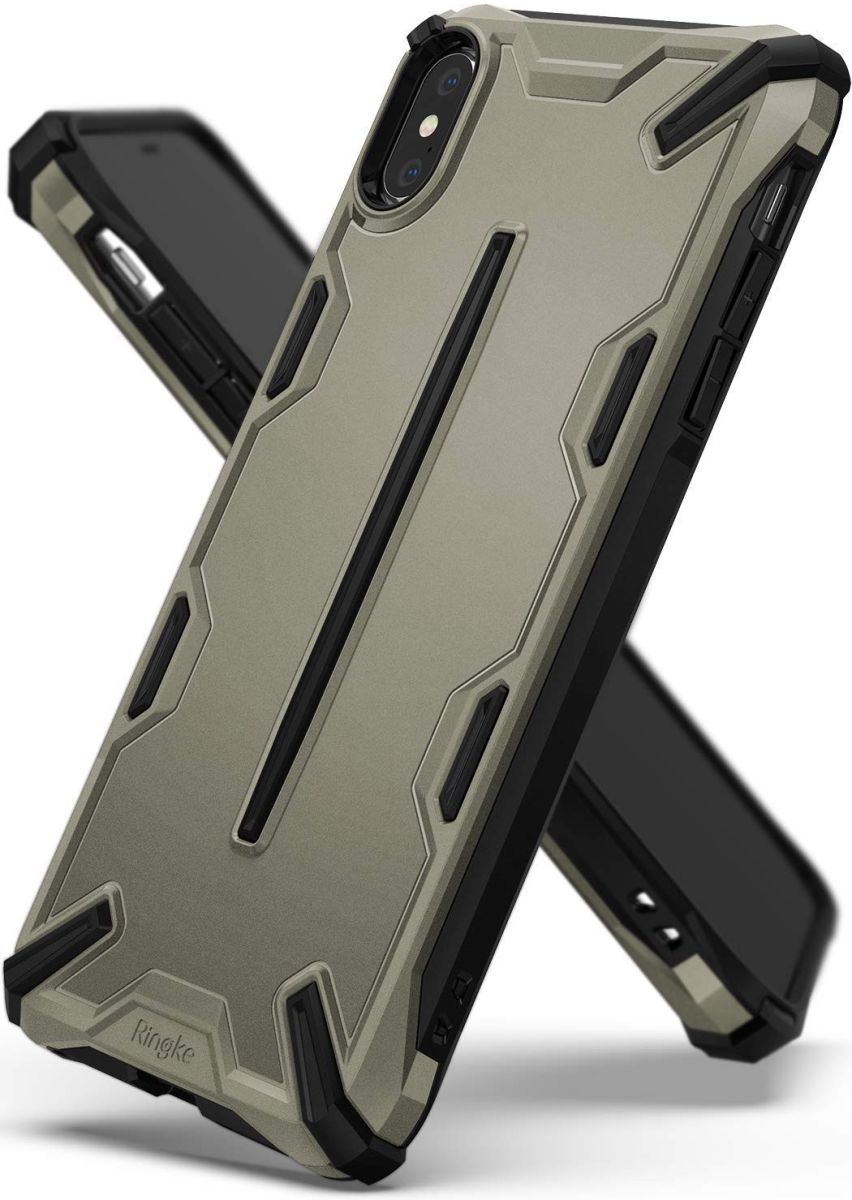 Ringke Dual X Apple iPhone XS Hoesje Brons afbeelding 1