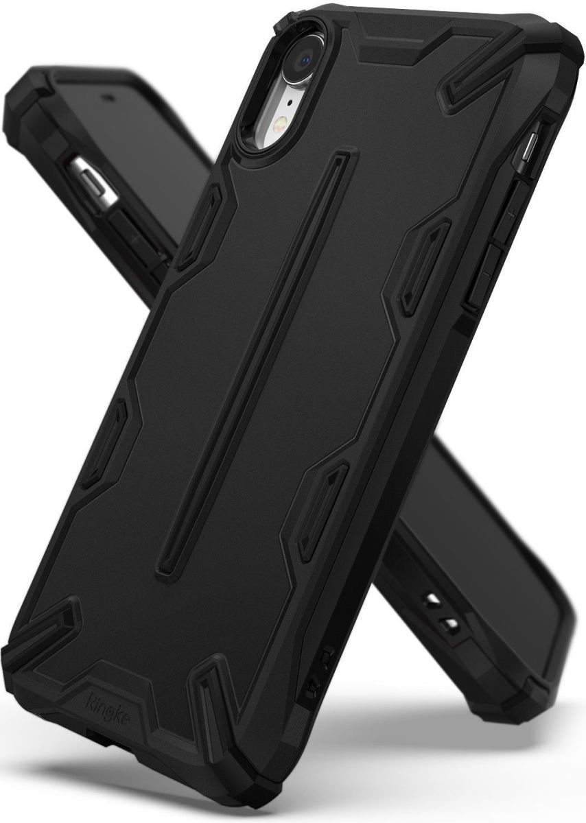 Ringke Dual X Apple iPhone XR Hoesje Zwart afbeelding 1