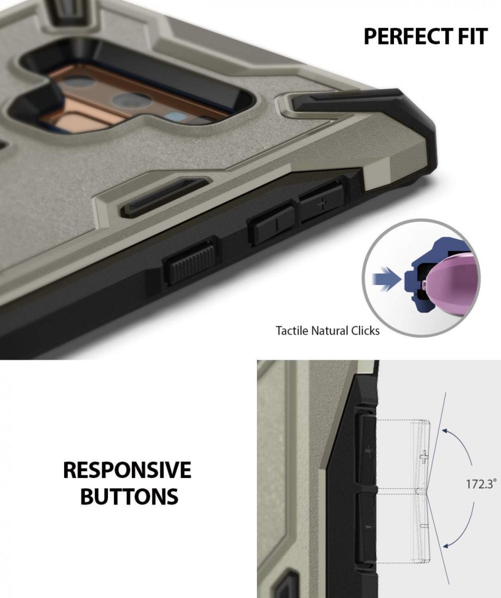 Ringke Dual X Samsung Galaxy Note 9 Hoesje Brons afbeelding 4