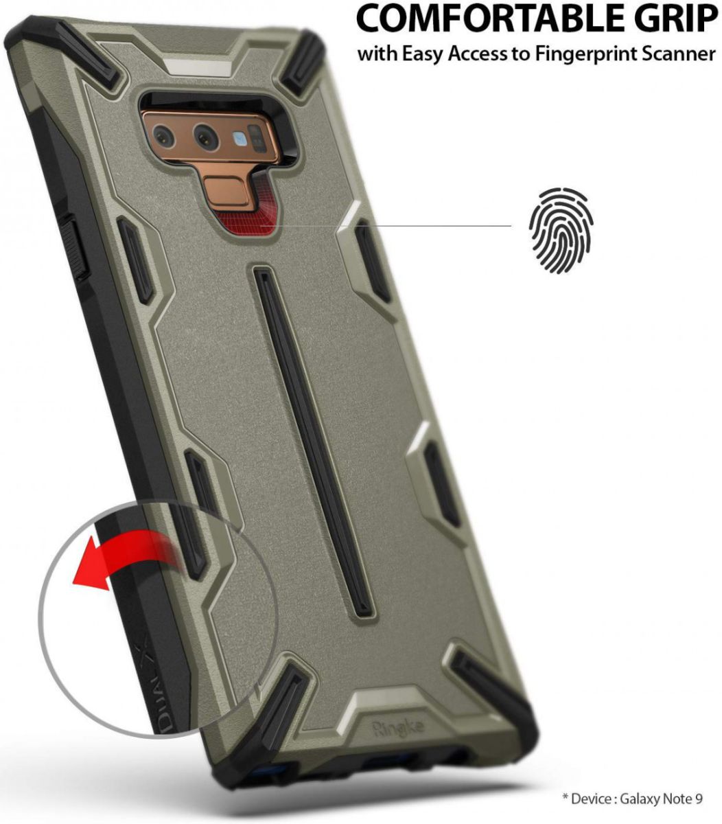 Ringke Dual X Samsung Galaxy Note 9 Hoesje Brons afbeelding 7