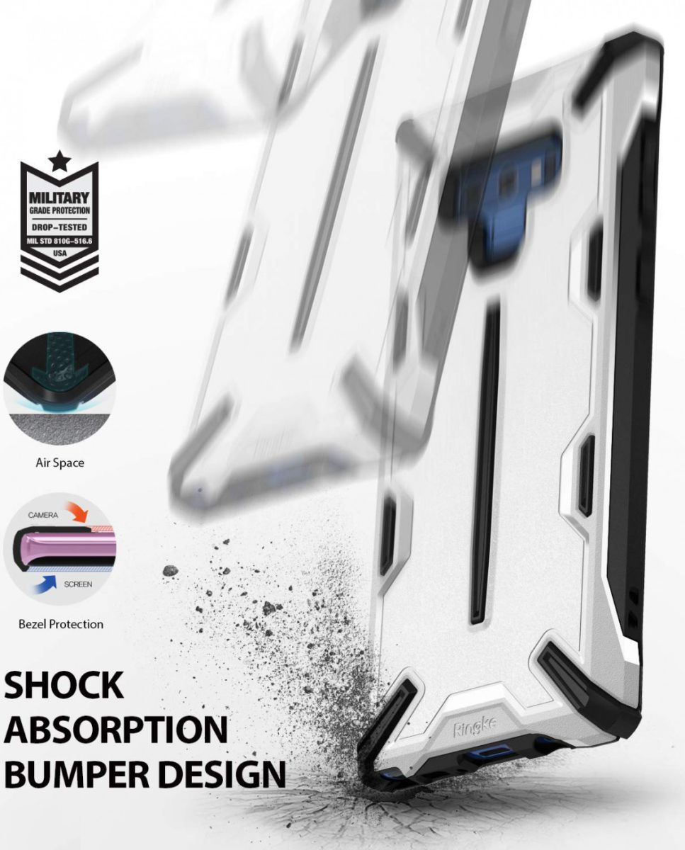 Ringke Dual X Samsung Galaxy Note 9 Hoesje Wit afbeelding 3