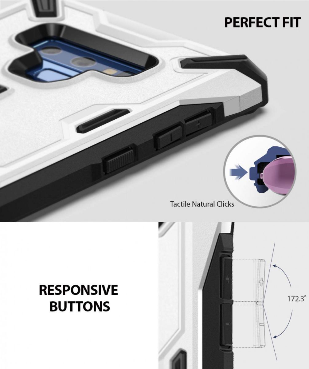 Ringke Dual X Samsung Galaxy Note 9 Hoesje Wit afbeelding 5