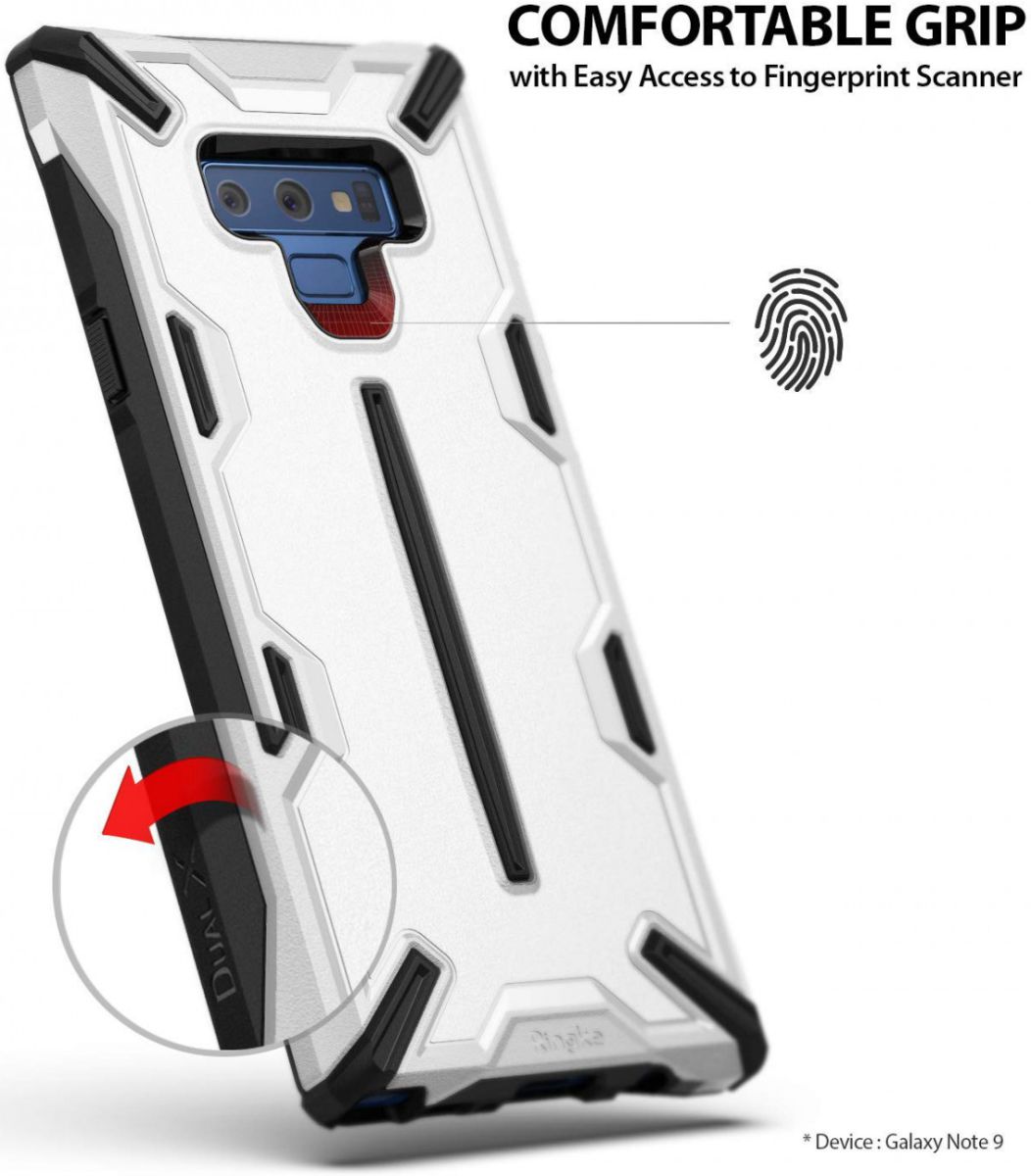 Ringke Dual X Samsung Galaxy Note 9 Hoesje Wit afbeelding 7