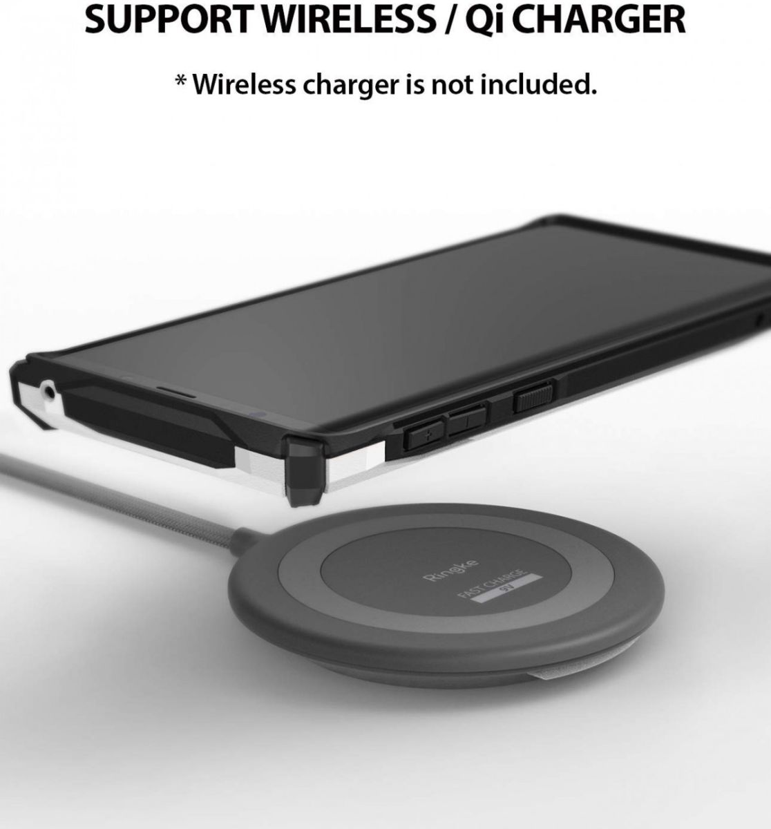 Ringke Dual X Samsung Galaxy Note 9 Hoesje Wit afbeelding 8