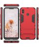Honor Play Hybride Stand Hoesje Rood