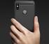 Motorola One Geborsteld TPU Hoesje Blauw afbeelding 5