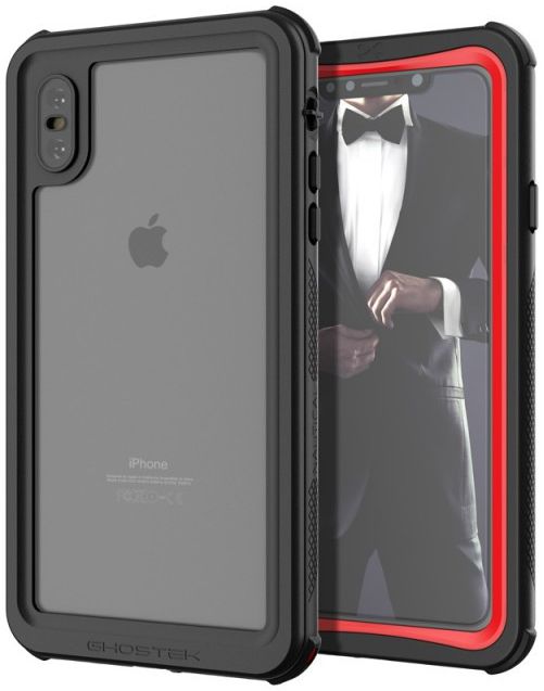 Ghostek Nautical 2 Waterbestendig Hoesje Apple iPhone XS Max Rood afbeelding 1