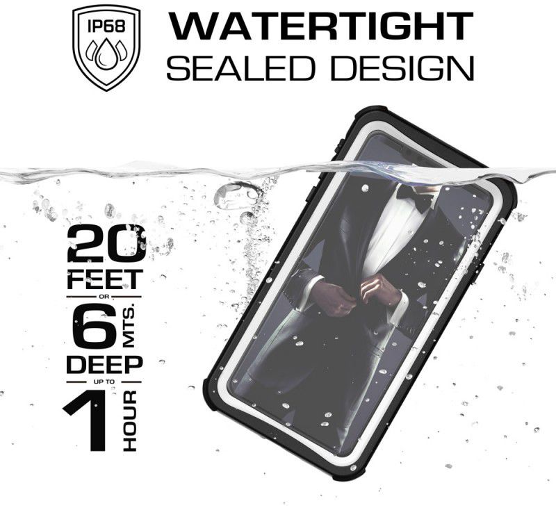 Ghostek Nautical 2 Waterbestendig Hoesje Apple iPhone XS Max Wit afbeelding 2