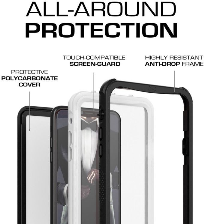 Ghostek Nautical 2 Waterbestendig Hoesje Apple iPhone XS Max Wit afbeelding 6