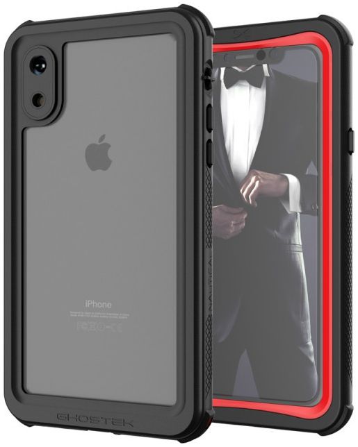 Ghostek Nautical 2 Waterbestendig Hoesje Apple iPhone XS Rood afbeelding 1