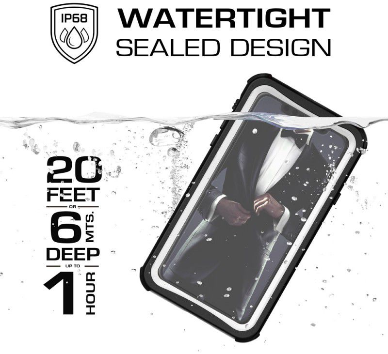Ghostek Nautical 2 Waterbestendig Hoesje Apple iPhone XS Wit afbeelding 2