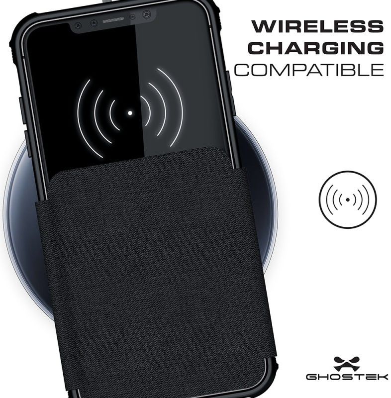 Ghostek Exec 3 Apple iPhone XS Max Zwart afbeelding 4