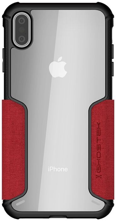 Ghostek Exec 3 Apple iPhone XS Max Rood afbeelding 3