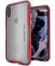 Ghostek Cloak 4 Hybride Hoesje Apple iPhone XS Rood