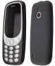 Nokia 3310 3G/4G TPU Hoesje Zwart