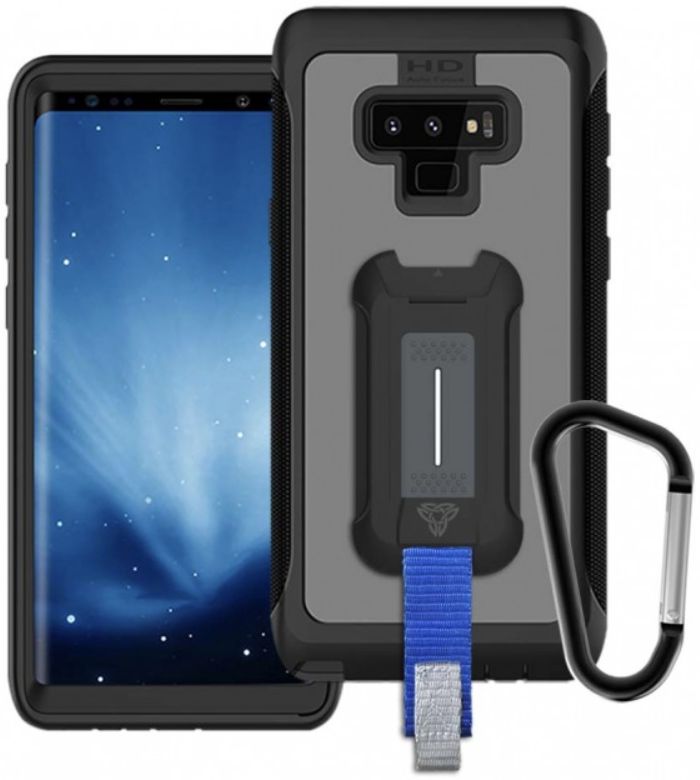 Armor X BX-Series Galaxy Note 9 Robuust Hoesje Transparant Zwart afbeelding 1