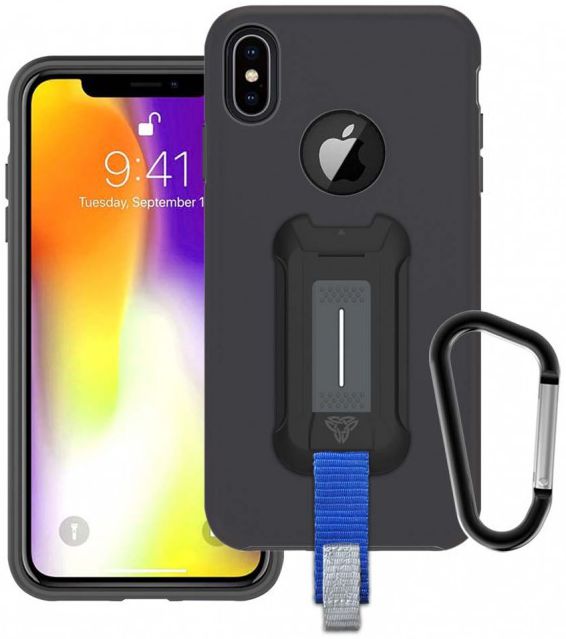 Armor X BX-Series Apple iPhone XS Max Robuust Hoesje Transparant Zwart afbeelding 1