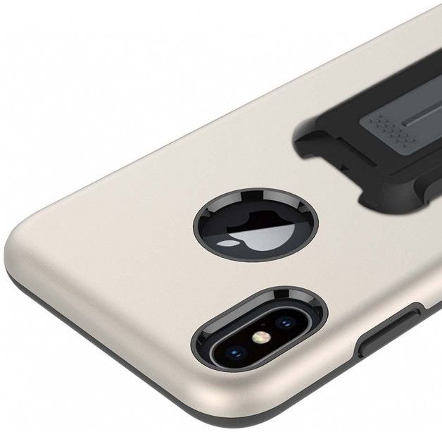 Armor X BX-Series Apple iPhone XS Max Robuust Hoesje Transparant Zwart afbeelding 12