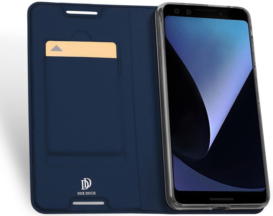 Dux Ducis Google Pixel 3 Premium Bookcase Blauw afbeelding 2