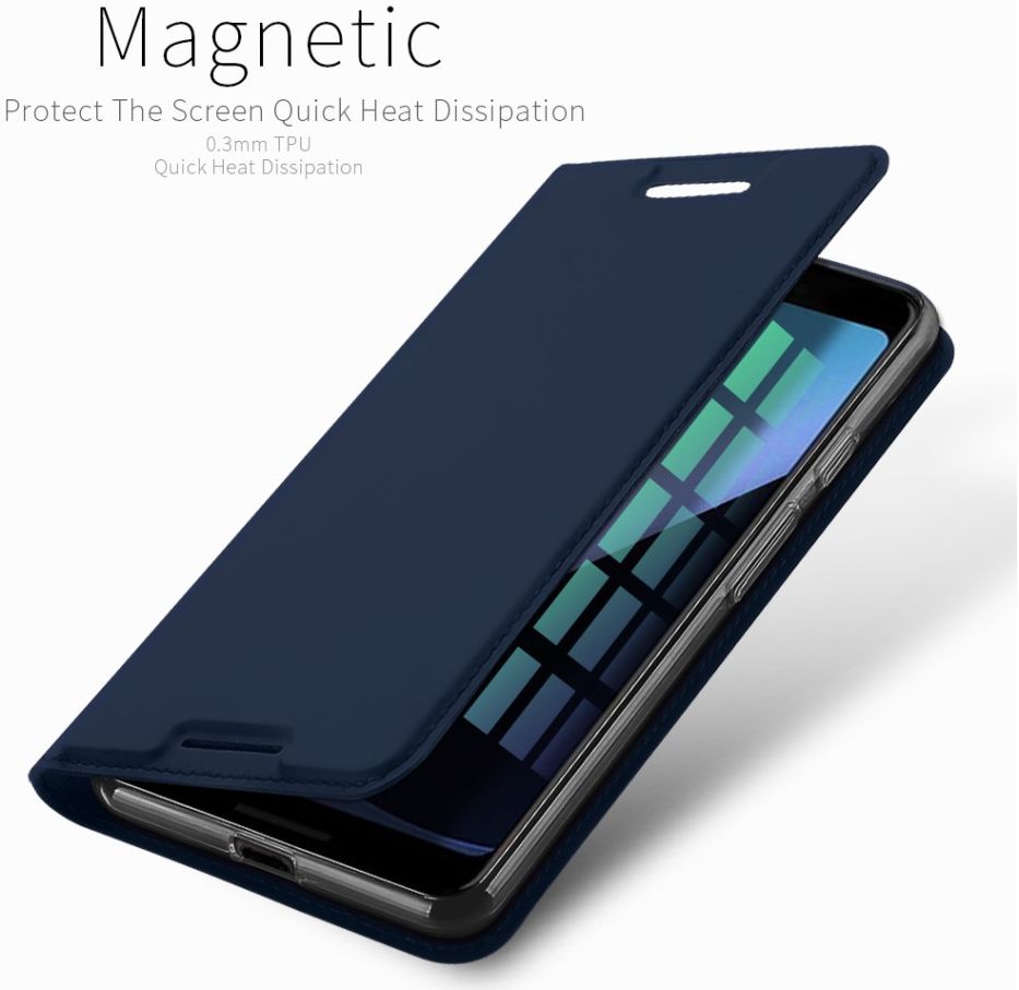 Dux Ducis Google Pixel 3 Premium Bookcase Blauw afbeelding 6