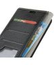 Nokia 3.1 Hoesje met Kaarthouder Zwart