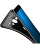 Sony Xperia XZ2 Compact Siliconen Carbon Hoesje Zwart
