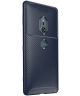 Sony Xperia XZ2 Siliconen Carbon Hoesje Blauw