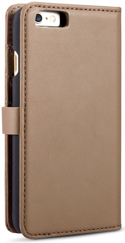 Apple iPhone 6s Echt Leren 2-in-1 Bookcase en Back Cover Hoesje Bruin afbeelding 13