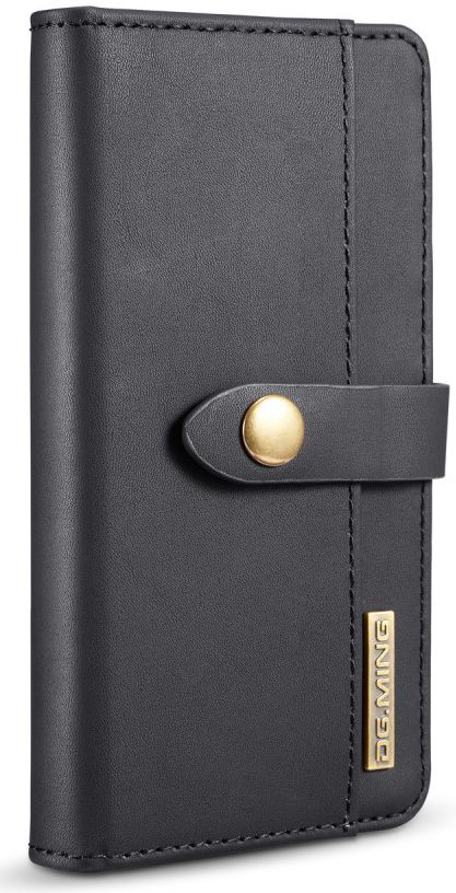 Apple iPhone 7/8 Echt Leren 2-in-1 Bookcase en Back Cover Hoesje Zwart afbeelding 10