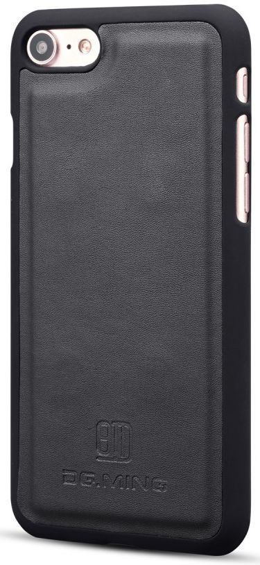 Apple iPhone 7/8 Echt Leren 2-in-1 Bookcase en Back Cover Hoesje Zwart afbeelding 5