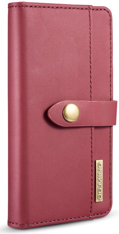 Apple iPhone 7/8 Echt Leren 2-in-1 Bookcase en Back Cover Hoesje Rood afbeelding 10