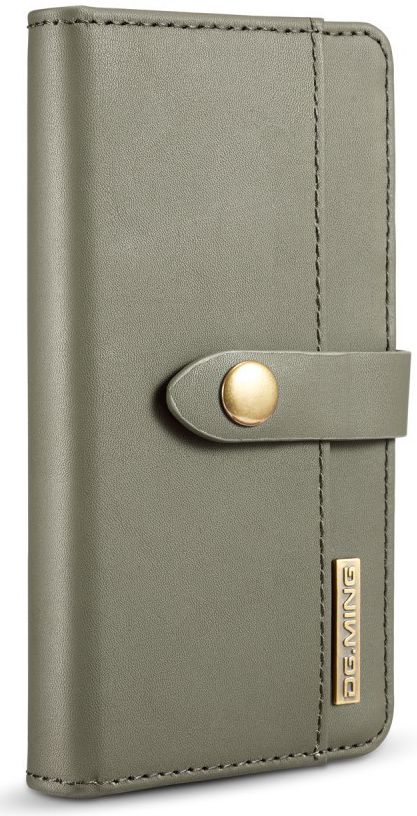 Apple iPhone 7/8 Echt Leren 2-in-1 Bookcase en Back Cover Hoesje Groen afbeelding 10