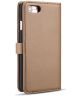 Apple iPhone 7/8 Echt Leren 2-in-1 Bookcase en Back Cover Hoesje Bruin