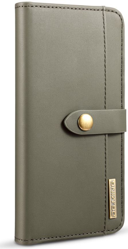 Apple iPhone 7/8 Plus Leren 2-in-1 Bookcase en Back Cover Hoesje Groen afbeelding 13
