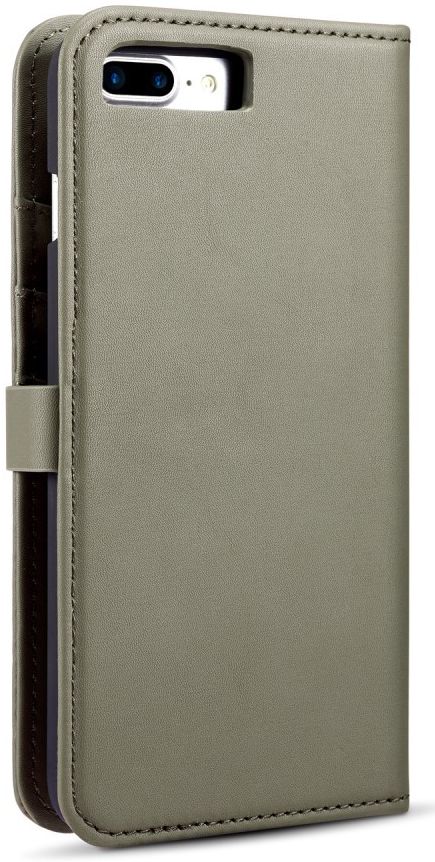 Apple iPhone 7/8 Plus Leren 2-in-1 Bookcase en Back Cover Hoesje Groen afbeelding 14