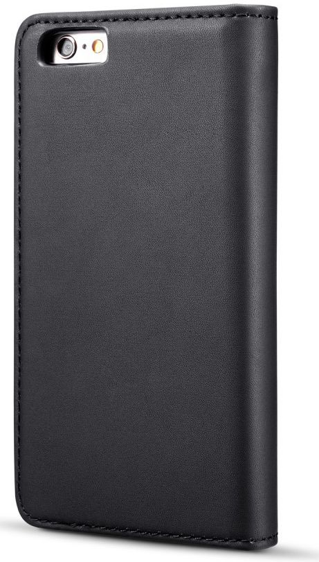 Apple iPhone 6s Plus Leren 2-in-1 Bookcase en Back Cover Hoesje Zwart afbeelding 12