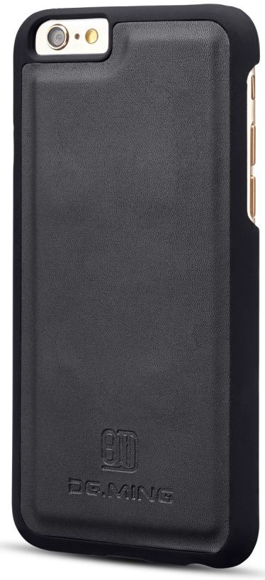 Apple iPhone 6s Plus Leren 2-in-1 Bookcase en Back Cover Hoesje Zwart afbeelding 5